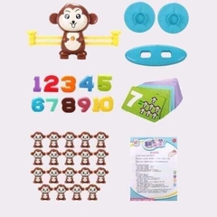 Bộ Đồ Chơi Cân Bằng Toán Học ♥️ Freeship ♥️ Bộ Đồ Chơi Cho Bé, Đồ Chơi Hình Khỉ