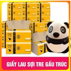 Combo 18 Gói Giấy Ăn Gấu Trúc Siêu Dai