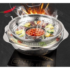 Nồi Lẩu Xoay 360 Độ Cao Cấp Đa Năng
