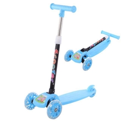 [Free Ship] Xe Trượt Scooter Bánh Phát Sáng Có Thể Gập Gọn Dễ Mang Theo