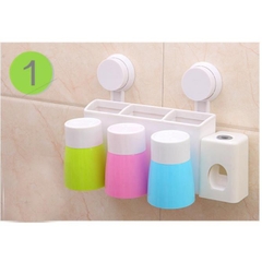 [Free Ship] Nhả Kem ĐáNh Răng Tự Đông 3 Cốc