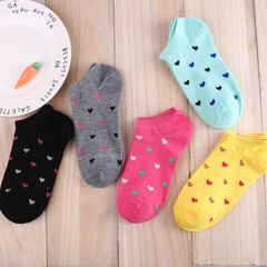Set 5 Đôi Vớ Tất Nữ Hàng Đẹp Trái Tim