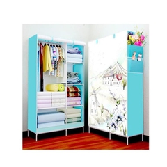 [Free Ship] Tủ Vải 2 Buồng In Hình 3D