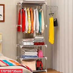 Kệ Chữ H Để Đồ Và Treo Quần Áo Đa Năng Gấp Gọn