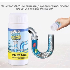 [Free Ship] Bột Thông Tắc Cống Dạng Lọ