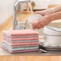 Khăn Lau Đa Năng, Lau Bếp, Lau Tay, Lau Bát Đĩa Siêu Thấm Hút Kt04 (Lẻ 1 Khăn)
