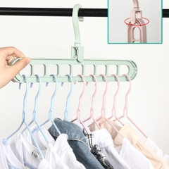 [Freeship] Móc Treo Quần Áo Đa Năng 9 Lỗ Tiết Kiệm Diện Tích