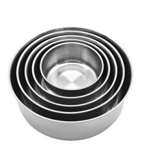 Bát Inox, Bộ 5 Bát Inox Cao Cấp Có Nắp Đậy Tiện Lợi
