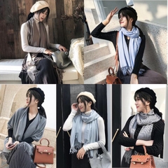 Khăn Choàng Cashmere Mềm Mịn Chất Đẹp