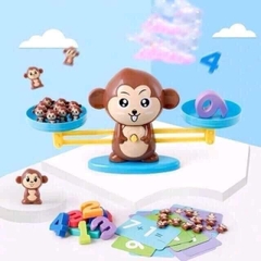Bộ Đồ Chơi Cân Bằng Toán Học ♥️ Freeship ♥️ Bộ Đồ Chơi Cho Bé, Đồ Chơi Hình Khỉ