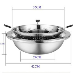 Nồi Lẩu Xoay 360 Độ Cao Cấp Đa Năng