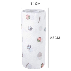Cuộn Giấy Lau Đa Năng Hoa (20Cm X 20Cm X 50 Tờ)