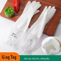Găng Tay Cao Su Siêu Dai Dài Tay Cổ Chun (Giá Sỉ Bán Rẻ)