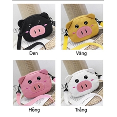 Túi ♥️Freeship♥️ Túi Đeo Chéo Thời Trang Hazo Chú Heo Đáng Yêu