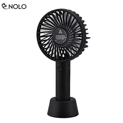 Quạt Mini Tíhh Điện Cầm Tay Có Đế Để Bàn 3 Tốc Độ Gió
