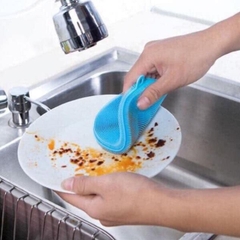 [Free Ship] Miếng Rửa Bát Bằng Silicon Tiện Dụng