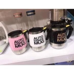 CốC Pha Cafe Tự KhuấY NhựA Inox Tay CầM /Cốc Khuấy Cafe Ruột Inox, Cốc Tự Khuấy Hàng Đẹp