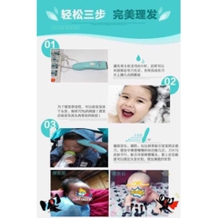 [Free Ship] Tông Đơ Cắt Tóc Trẻ Em Cao Cấp Toir