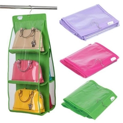 [Free Ship] Túi Treo Giỏ Xách 6 Ngăn Đa Năng Cao Cấp Chắn Bụi Tiện Dụng