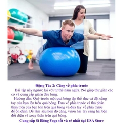 Bóng Tập Gym Yoga Cỡ To - Banh Tập Yoga Cỡ To