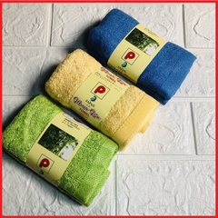 Khăn Mặt Sợi Tre Nhật Bản Cao Cấp Siêu Mềm Mịn, Kháng Khuẩn