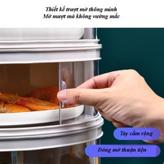 Lồng Bàn Giữ Nhiệt Đồ Ăn 5 Tầng Đa Năng