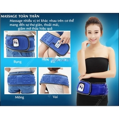 Đai Massage Giảm Mỡ Bụng X5 Hàn Quốc Mẫu Mới  - Máy Mát Xa Tập Cơ Bụng 5 Slim Super