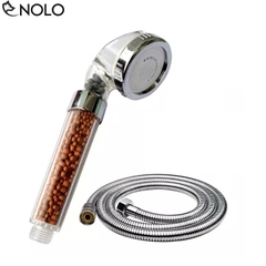 Vòi Sen Đá Khoáng Tăng Áp Nano Chất Liệu Inox Kèm Dây