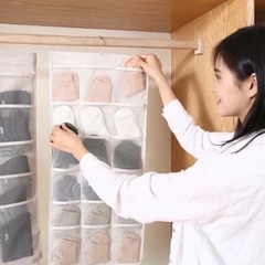 Túi Treo Đựng Tất, Đồ Lót 2 Mặt Nhiều Ngăn Tiện Ích