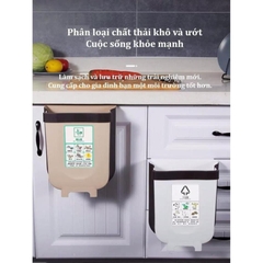 Thùng Rác [Free Ship] Thùng Rác Thông Minh Đa Năng Gấp Gọn Cho Nhà Bếp, Xe Hơi