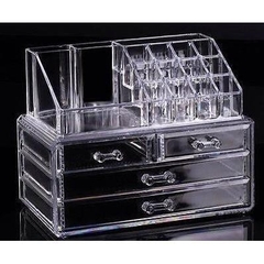 [Free Ship] Khay Đựng Mỹ Phẩm Mika 4 Tầng