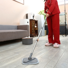 Cây Lau Nhà Tự Vắt Thông Minh Chổi Lau Nhà Tách Nước Bẩn 360 Độ Cao Cấp Bộ Lau Nhà Thông Minh Thế Hệ Mới K9