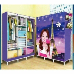 Tủ Vải 3 Buồng 8 Ngăn Cao Cấp