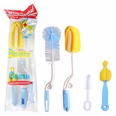 Đồ Dùng Cho Bé ♥️Freeship♥️ Cọ Bình Sữa Moonship 4 Chi Tiết