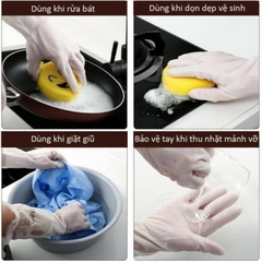 Găng Tay Cao Su Siêu Dai Dài Tay Cổ Chun (Giá Sỉ Bán Rẻ)