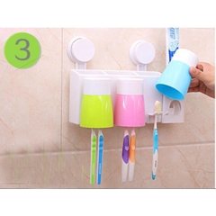 [Free Ship] Nhả Kem ĐáNh Răng Tự Đông 3 Cốc