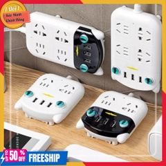 Ổ Cắm Điện Đa Năng Hình Con Mèo Ngộ Nghĩnh Với 3 Cổng Usb