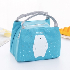 (Mẫu Mới)Túi Đựng Hộp Cơm Hình Con Vật Xinh Xắn Hiện Đại Giữ Nhiệt Đẹp Bền (Dáng Ngang)