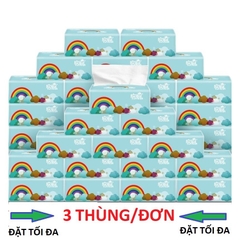 30 Gói Giấy Ăn Gấu Trúc/ Giấy Ăn Cầu Vồng Xin Mier Siêu Dai