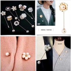 Móc Áo ♥️Freeship♥️ Set 8 Móc Cài Áo Hình Hoa
