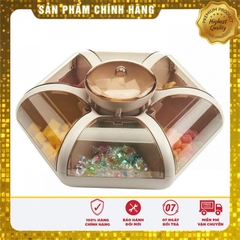 Hộp Đựng Bánh Kẹo ♥️Freeship♥️ Khay Mứt Hoa 6 Cánh Tự Bung Sang Xịn Đẹp Mẫu Mới Nhất