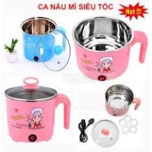 [Free Ship] Ca Điện Tay Ngắn- Lẩu Mì Đa Năng Siêu Tốc