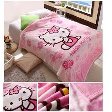 Chăn Gối ♥️Freeship♥️ Chăn Tuyết Nhung Trẻ Em Siêu Mềm Mịn ( 1M X 1,4M)
