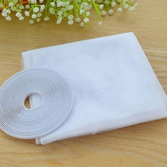 Lưới Chống Muỗi Côn Trùng [Free Ship] Dán Cửa Sổ Vô Hình Sợi Thủy Tinh Lỗ Siêu Nhỏ Ngăn Bụi 1.3M X 1.5M