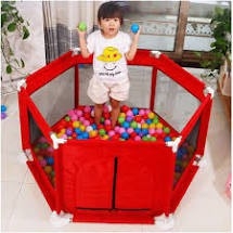 ☀️Free Ship☀️ Quây Bóng Lục Giác Chắc Chắn Và An Toàn Cho Bé