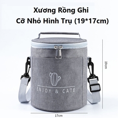 Túi Giữ Nhiệt Hộp Cơm Phiên Bản Cao Cấp, Sang Trọng, Túi Đựng Hộp Cơm Thiết Kế Đa Năng Tiện Dụng