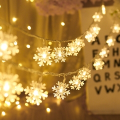 Đèn Hoa TuyếT Trang Trí Cây Thông Noel Giáng Sinh Và Nhà Cửa Sân Vườn, Đèn HìNh Bông Hoa TuyếT
