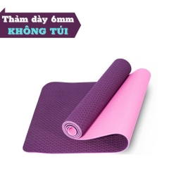 Thảm Tập Yoga 2 Lớp Chống Trượt Tpe Tập Gym Cao Cấp Dụng Cụ Thể Thao Chăm Sóc Sức Khỏe