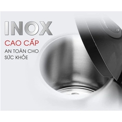 Ấm Siêu Tốc Mini Electric Kettle 1L8 Hàng Cao Cấp, Ấm Đun Nước Siêu Tốc Trắng Có Tay Cầm