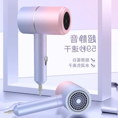 Máy sấy tóc ion 800w nhỏ gọn tạo kiểu tóc chuyên nghiệp có ánh sáng xanh dưỡng tóc mượt.
